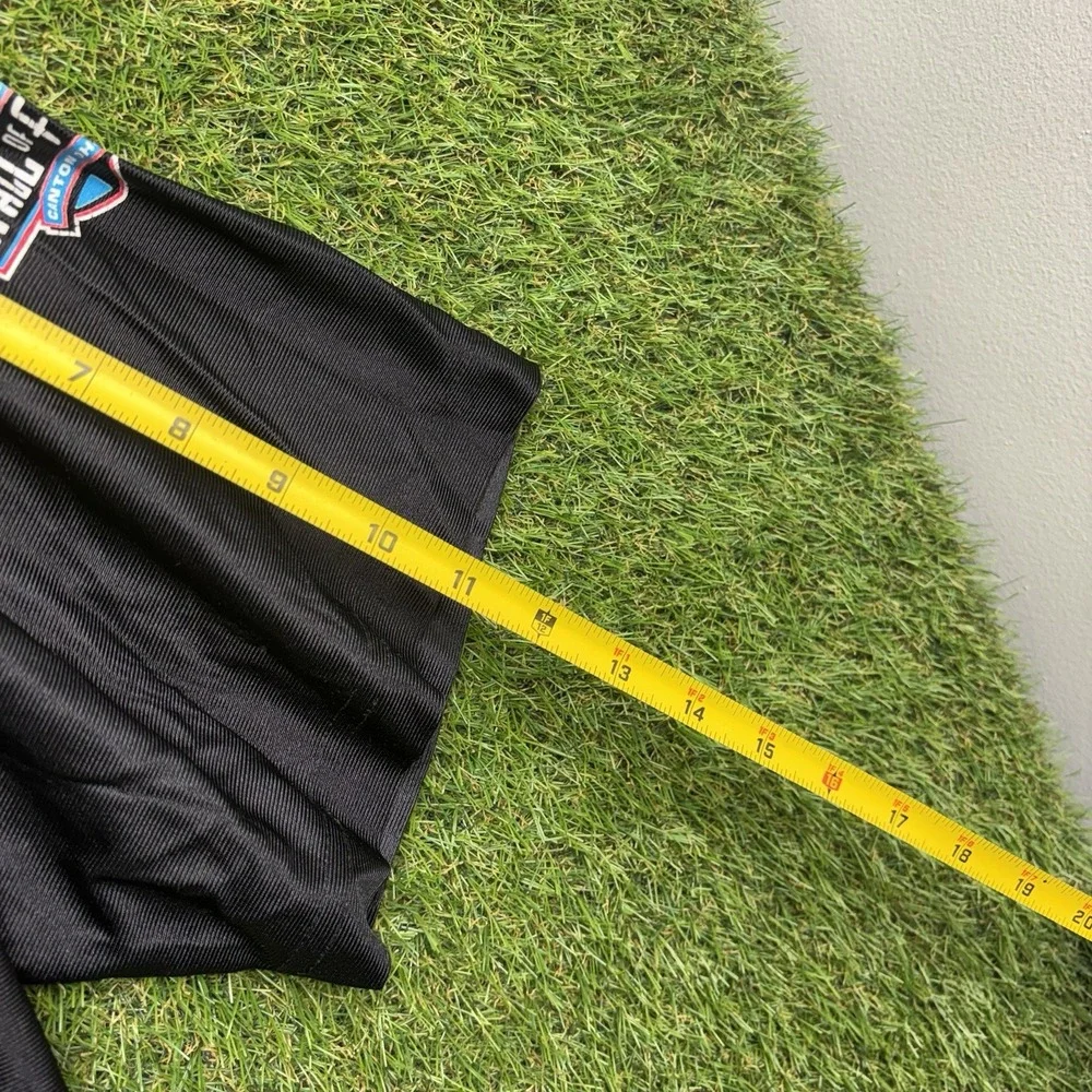 Pro Football Hall of Fame Canton Ohio Jersey Mens Large #63 Reebok Black Nylon